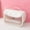 white, variant on Outdoor Transparent Large Capacity Zipper Bag Cosmetic Cases Cute Waterproof Storage Bags PVC Cosmetic Bags Toiletry Bag Makeup Bags PINK C