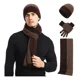 thumbnail image 1 of Gorros Bufandas Y Guantes Para Abrigarse Set Unisex 3 Piezas, 1 of 7