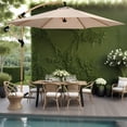 thumbnail image 4 of Sombrilla Tipo Madera Jardin Exterior 2.9m Playa Terraza Beige Jardimex, 4 of 6