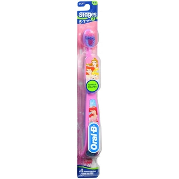 OralB Stages 3 Toothbrush Disney Princess Soft 1 Each (Pack of 2