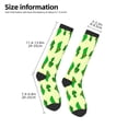 thumbnail image 2 of Rateoe St. Patrick's Day Pattern Women’s Knee High Crew Socks,Trouser Socks, – Comfortable, Breathable, Moisture-Wicking and Soft, 2 of 6
