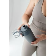ZULU 40oz Swift Stainless Steel Water Bottle, Gray
