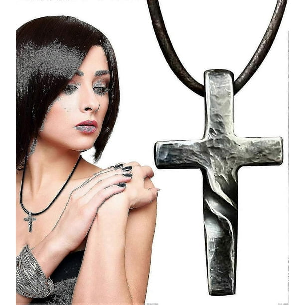 Cross Necklace For Men - Mens Cross Necklaces | Simple Cross Necklace, Alloy Cross Pendant Jewelry Necklaces