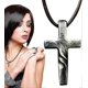 thumbnail image 1 of Cross Necklace For Men - Mens Cross Necklaces | Simple Cross Necklace, Alloy Cross Pendant Jewelry Necklaces, 1 of 5