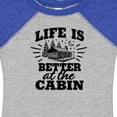 thumbnail image 4 of Inktastic Life is Better at the Cabin with Trees and Moon Boys or Girls Baby Bodysuit, 4 of 5