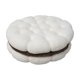 thumbnail image 1 of Round Throw Pillow Plush Cookie Floor Cushion Yoga Meditation Pad-A, 1 of 5