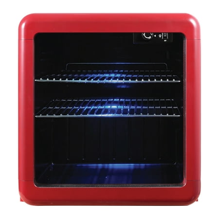 Magic Chef MCB17CHR 1.7-Cu. Ft. Retro Beverage Cooler (Red)