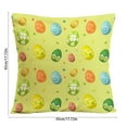 thumbnail image 3 of Xuniizn Polyester pillowcase Bunny Easter Pillow Pillowcase, 3 of 6
