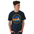 thumbnail image 4 of Retro NASA Space Shuttle Rainbow Men's Graphic T Shirt Tees Brisco Brands S, 4 of 4