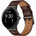 thumbnail image 1 of wonima02 Leather Bands Compatible for Google Pixel Watch 4/3 45mm Band Leather for Men, Wristband Adjustable Clasp Strap for Google Pixel Watch 4 3 2 1 41mm, 1 of 1
