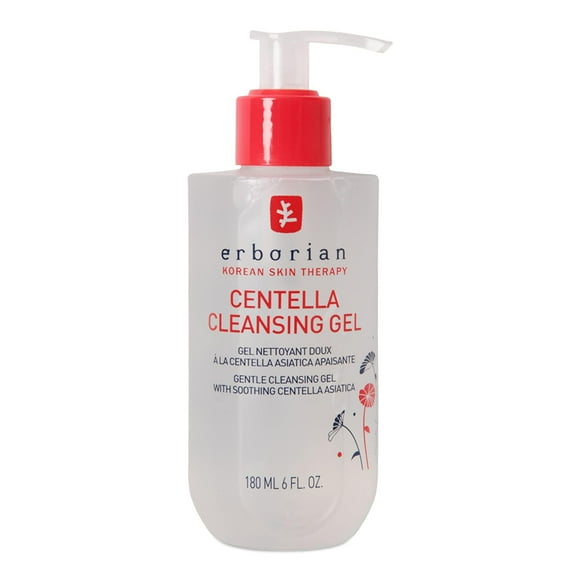 Erborian - Cleansing Gel - Gentle Daily Facial with Soothing Centella Asiatica Extract - Purifying, Detoxifying & Moisturizing Face Cleanser Removes Impurities - Korean