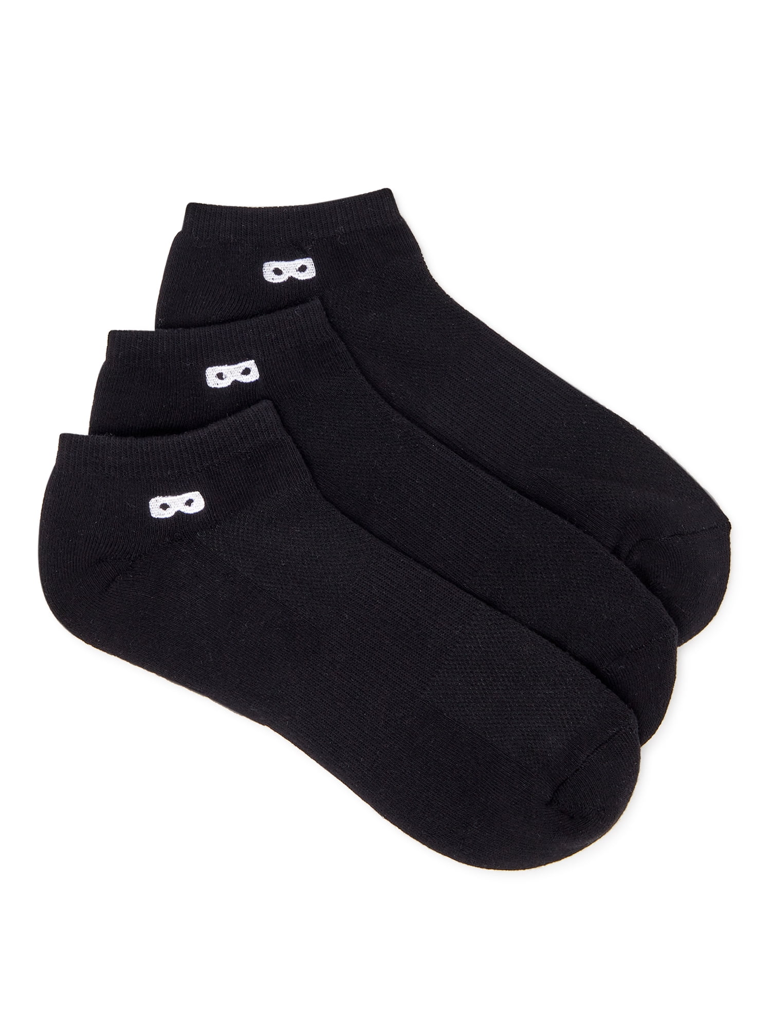 Pair of Thieves Blackout/Whiteout Cushioned Low Cut Socks, 3-Pack