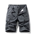 thumbnail image 2 of Mens Cargo Shorts Elastic Waist Work Shorts Relaxed Fit Casual Summer Hiking Shorts with Multi Pockets Size 30-40, 2 of 9