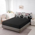 thumbnail image 4 of YST 7-Piece Highland Cow Flowers Comforter Set with Sheets, King – Farmhouse Style, 4 of 5
