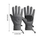 thumbnail image 2 of Windproof Fleece Driving Cycling Motorcycle Gloves Cold Weather Warm Lining Grip Steering Wheel Outdoor Sports Pair of 1, 2 of 8