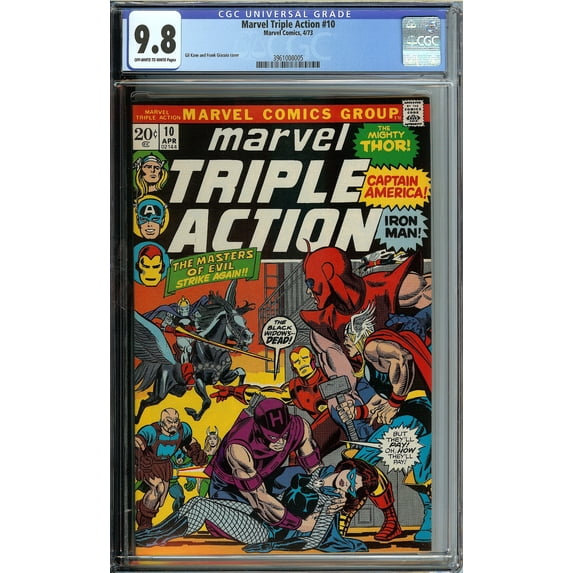 Marvel Triple Action #10 - CGC 9.8 Comic Book
