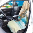 thumbnail image 2 of Uorisanigo Waterproof Beach Turtle Car Seat Towel Cover - Bucket Towel Seat Covers Fits for Most Vehicles - Sweat-Proof & Machine Washable for Athletes, Gym Workouts, 2 of 6