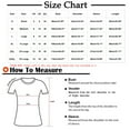 thumbnail image 3 of HomeGardon Womens Blouses Shirts Summer Clearance! Womens 3/4 Sleeve Crew Neck T Shirts Summer Casual Tops Basic Tees Women's Tops Trendy Tshirt 2024 Ladies Shirt Print Soft Daily Blouse Loose Tunic, 3 of 4