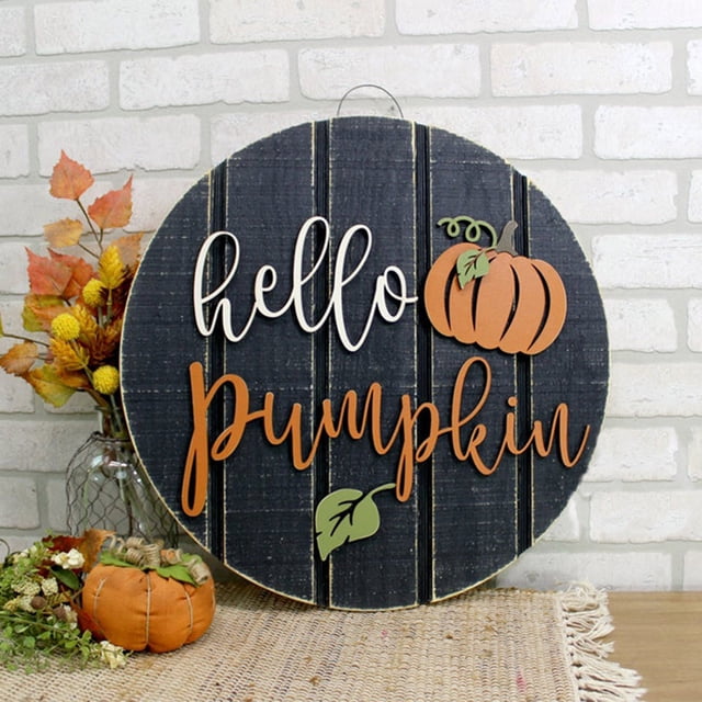 Decoración de Halloween Cartel de bienvenida Decoración Colgante de pared Jardín familiar Wmkox8yii fhajkh5726
