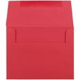 thumbnail image 2 of JAM Paper A2 Envelopes, 4 3/8in x 5 3/4in, Red, 250 per Pack, 2 of 4