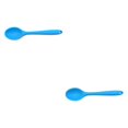 thumbnail image 4 of Billuyoard Cuchara de silicona Vajilla profesional para el hogar Cuchara para sopa antiadherente Azul Azul 2Conjunto, 4 of 6