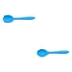thumbnail image 2 of Cuchara de silicona Monstrate 2piezas Azul Cocina de mango largo Vajilla profesional, 2 of 6