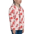 thumbnail image 5 of Naloa Milk Tea5 Teenage Zipper Hoodie, Long Sleeve Zip Up Hoodies Casual Jackets Tops for 7-12 Years-Small, 5 of 6