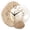 Beige, variant on Vintage Brown Farmhouse Wooden Wall Clocks Battery Operated 12 Inch