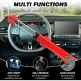 thumbnail image 7 of Red Steering Wheel Lock Anti Theft Car Device Steering Wheel Lock Anti-Theft Device Steering Lock Car Steering Wheel Lock Heavy Duty Secure Device, 7 of 7