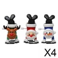 thumbnail image 1 of 4x3 Uds. Juguetes Navideños De Cuerda Para Caminar Saltando Juguetes Mecánicos Para Entretenimiento, 1 of 8