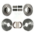 thumbnail image 1 of CMX Front Rear Disc Brake Rotors Ceramic Pads and Drum Kit for Car 2004-2006 Toyota Tundra K8C-102412, 1 of 11