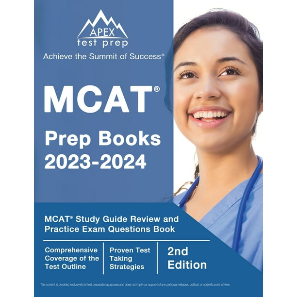 MCAT Prep Books 20232024 MCAT Study Guide Review and Practice Exam