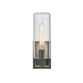 thumbnail image 2 of Atlas Lighting and Home 1-Light Outdoor Wall Sconce with Cylindrical Shade - 13.5" - Black, 2 of 5