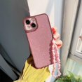 thumbnail image 4 of Compatible with iPhone 11 Case with Phone Charm/Chain Strap,Glitter Bling Cute Phone Case for iPhone 11 Design for Women Girl Shockproof TPU 6.1''-Pink, 4 of 7