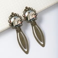 thumbnail image 4 of Swans Elegant Vintage Copper-Colored Lace Bookmarks Set of 2 - Stainless Steel Book Markers for Gifts, Readers, and Book Lovers, 4 of 5