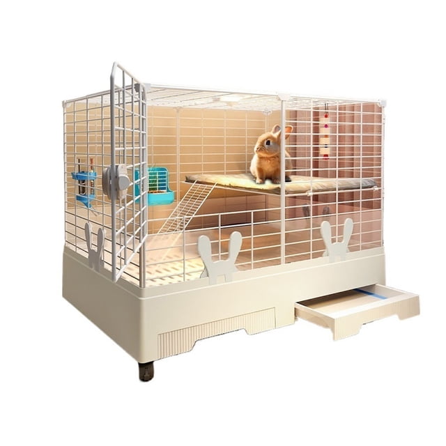 Cozy Outdoor Pet Rabbit Cage Discover the Ideal Home Rabbit Villa & Plush Rabbit Nest for Joyful Rabbits