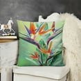 thumbnail image 2 of YINGXI  Decorative Throw Pillow Case, Fine Art Style Painting Colorful Tropical Flora Print, Couch Bedroom Living Room Cushion Cover, Multicolor 22x22in, 2 of 5