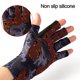 thumbnail image 3 of Guantes de pesca de medio dedo, guantes transpirables que absorben el sudor, protectores solares de seda helada, 3 of 6
