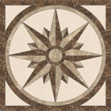 Floor Marble Medallion 30''x30''