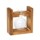 thumbnail image 5 of Inteprter Marco de madera Planta hidropónica Terrario Maceta Florero Maceta Contenedor decorativo transparente Escritorio Florero de una sola Jarrón de una sola bola 2Conjunto, 5 of 6