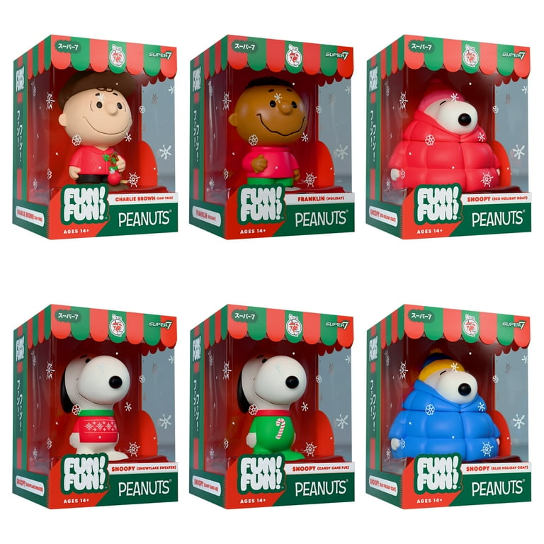 Peanuts Fun! Fun!: Snoopy (Candy Cane Pjs) - Walmart.com