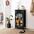 thumbnail image 6 of Safari Dresser for Bedroom with 4 Storage Drawers Cute Jungle Animals Elephant Giraffe Tiger Lion Tropical Foliage Dressers Chest of Drawers Steel Framed Fabric Closet Organizers for Entryway, 6 of 8