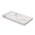thumbnail image 1 of Plateau de Meuble-Lavabo de Salle de Bain, Plateau de Rangement pour Réservoir de Toilette, Baignoire de Salle de Bain en Résine Faite à la Main Blanc, 1 of 7