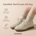 thumbnail image 4 of Cushionaire Belinda Women’s Lace Detail Casual Sneakers – Elegant Ribbon Lace-Up Summer Shoes for Women with Memory Foam, 4 of 36