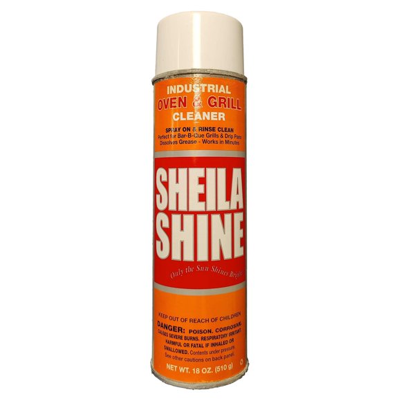 Sheila Shine Oven Cleaner Spray | Lifts Away Burnt-On Grease and Dirt | Less Manual Scrubbing Needed | Can be Used on Many Different Appliances | Longer Lasting Results