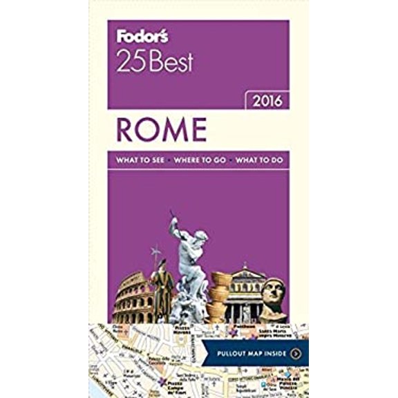 Pre-Owned Fodor's Rome 25 Best (Paperback) 9781101879498