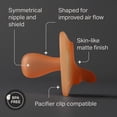 thumbnail image 4 of Tommee Tippee Ultra-light StayPut NightGlow Pacifier, 18-36 Months, 2 Pack, Soft Skin Feel, Extra Air Flow, 4 of 11