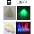 thumbnail image 3 of Geometrics Color Changing Flameless Wax LED Ornamentos Eclipse Curtains 2 Pack Estrellas, 3 of 4