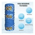 thumbnail image 4 of Bavaria Bavarian Flag Face Mask Bandanas Neck Gaiter Headwear Magic Scarf Headband For Dust Sun Wind, 4 of 7