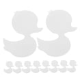 thumbnail image 6 of WASHWEPE Anti Slip Bathtub Stickers 20Pcs Duck Shaped Peva Non Skid for Showers and Bathtubs, 6 of 7